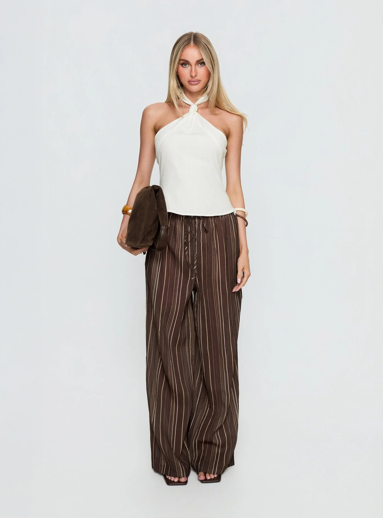 Parklea Pants Brown Multi