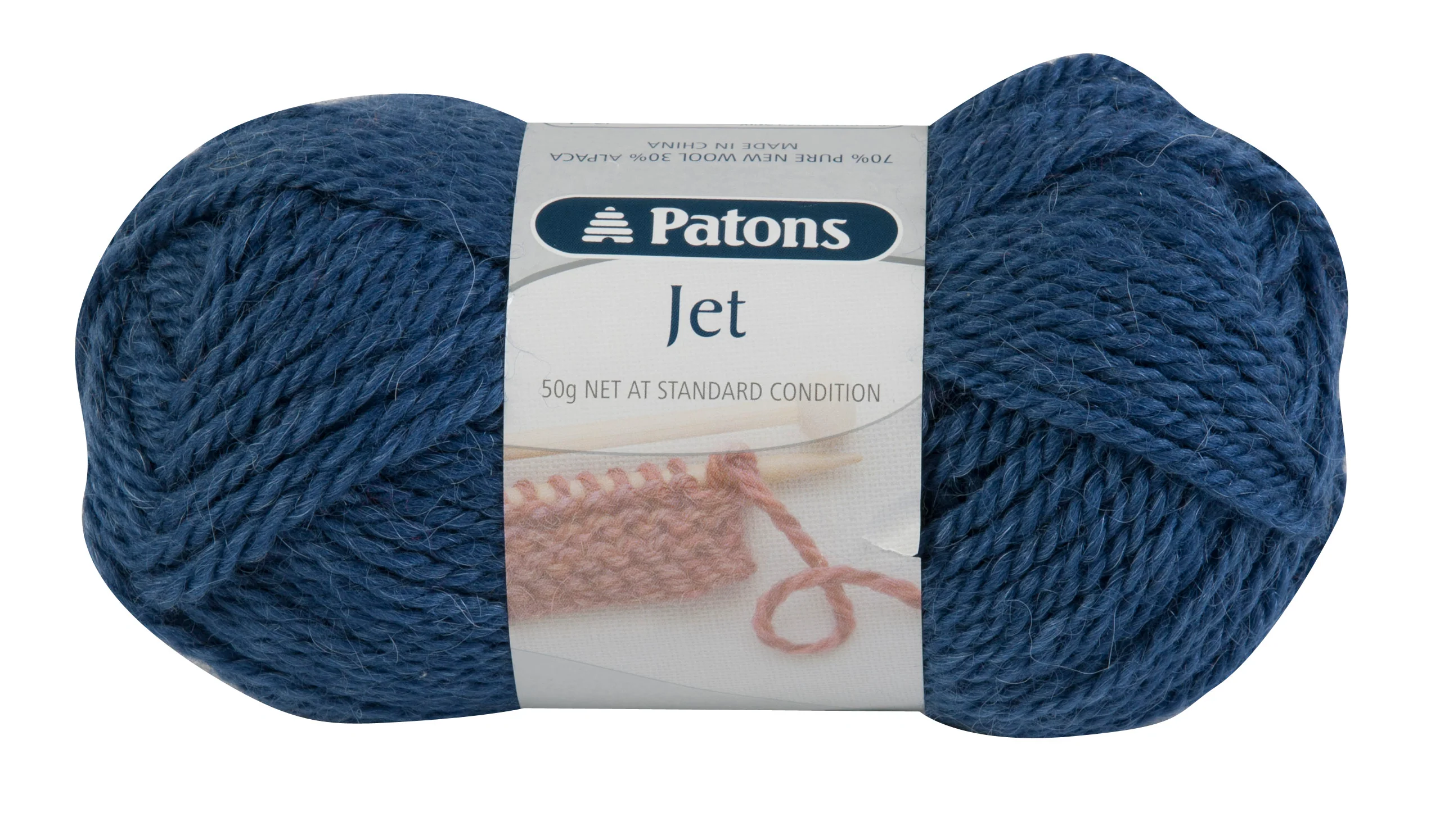 Patons Jet Yarn 12ply Crochet & Knitting Yarn, 50g Wool Alpaca Yarn