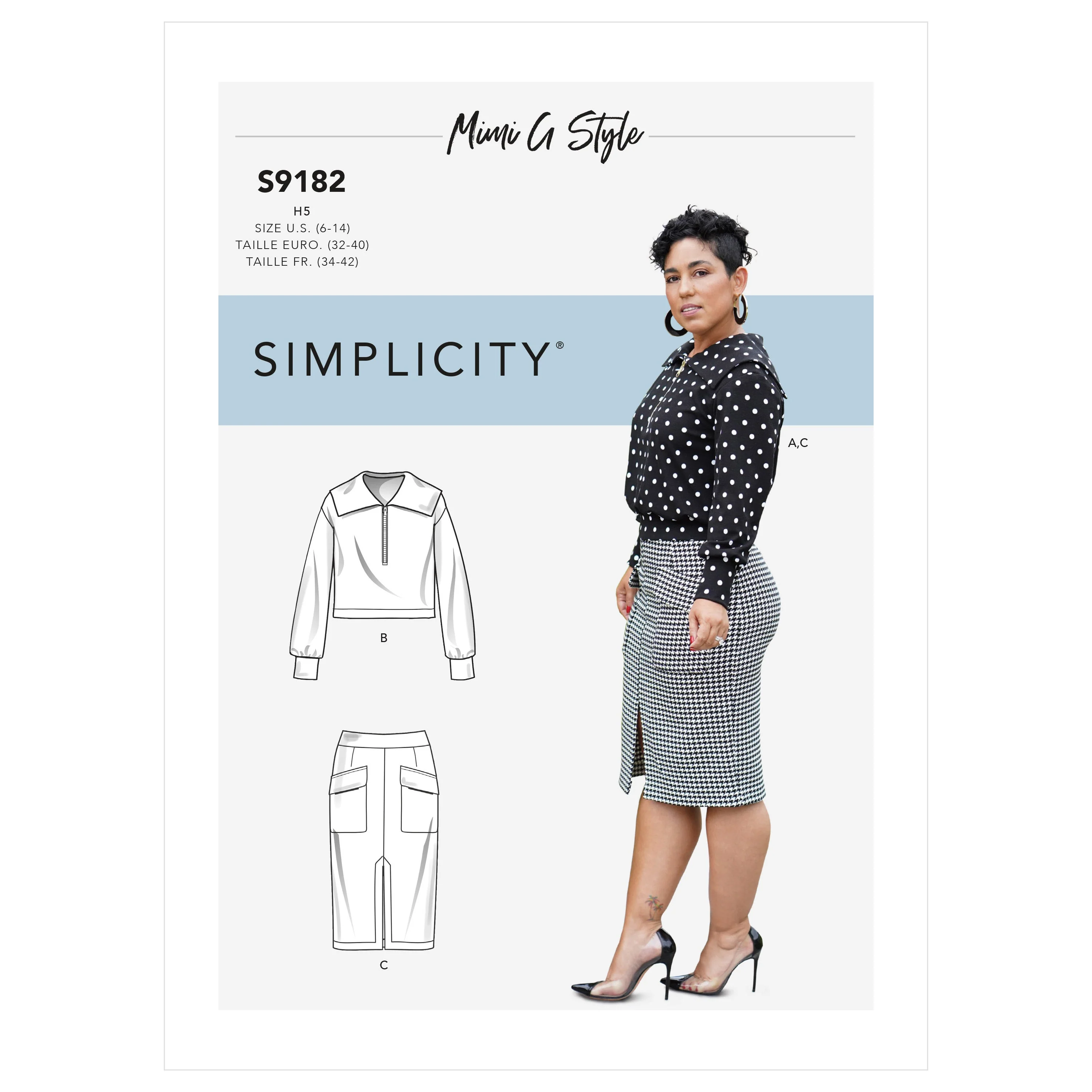 Simplicity Pattern 9182 Misses