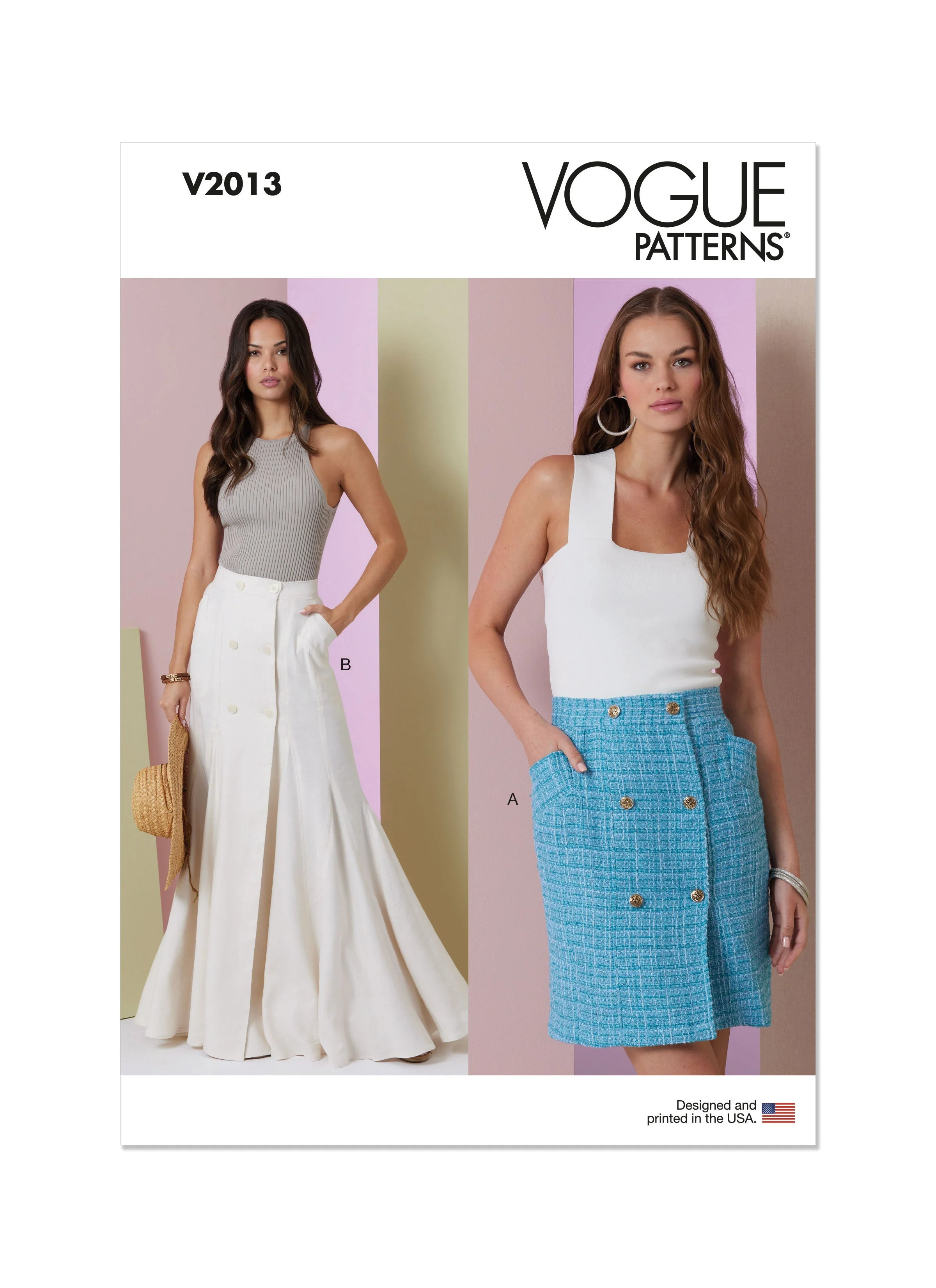 Vogue Pattern V2013 Misses