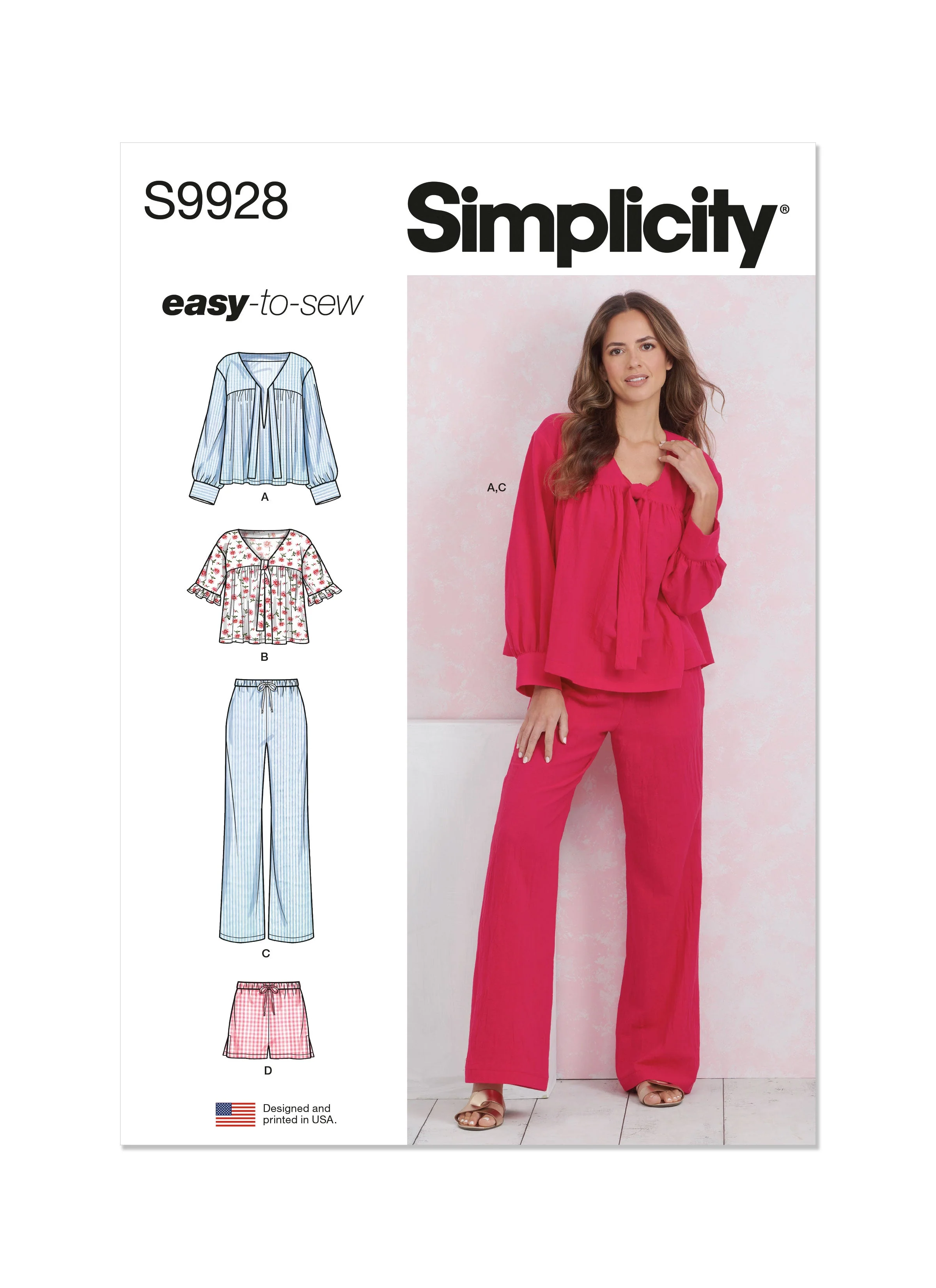 Simplicity Pattern 9928 Misses