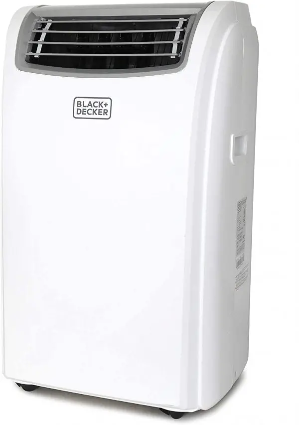 BLACK+DECKER 14 000 BTU Przenośny klimatyzator i grzejnik o podwójnej funkcji z pilotem – biały
