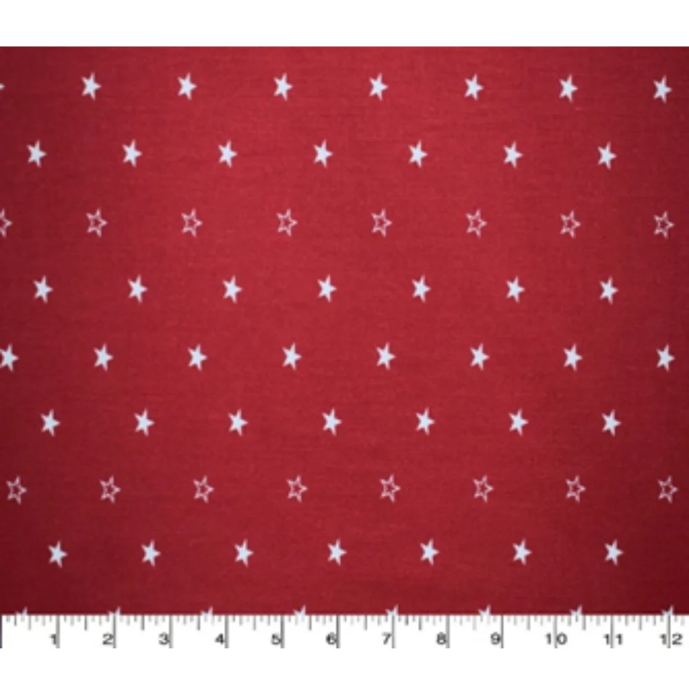 Print Craft & Quilting Fabric, Stars- Width 110cm