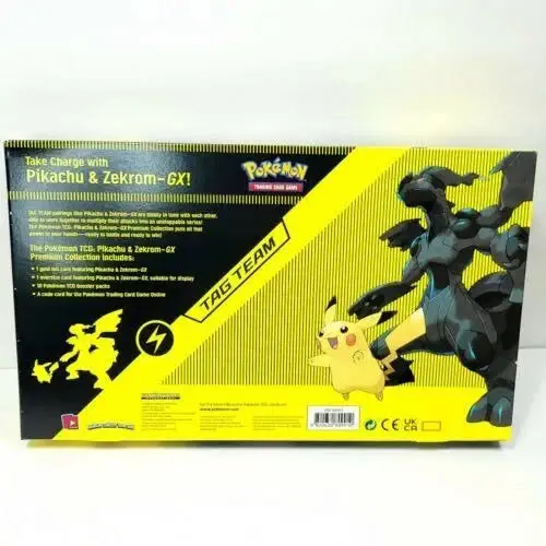 Kolekcja kart kolekcjonerskich Pokémon Pikachu i Zekrom GX Premium – limitowana edycja