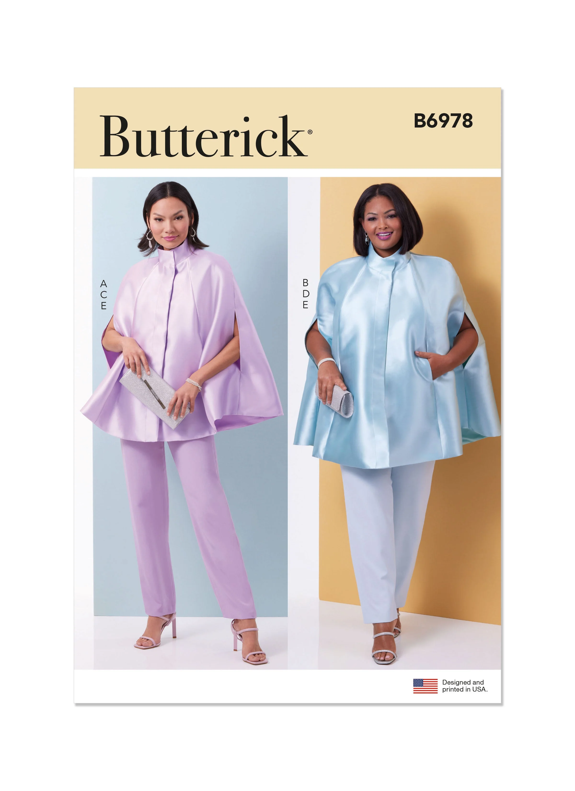 Butterick Pattern B6978 Misses