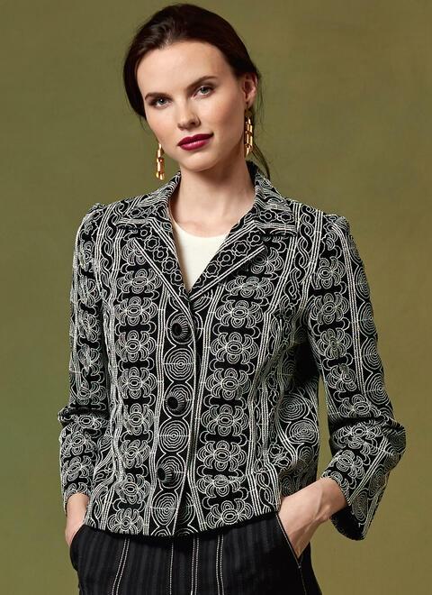 Voguepattern V1644 Misses' Jacket and Pants