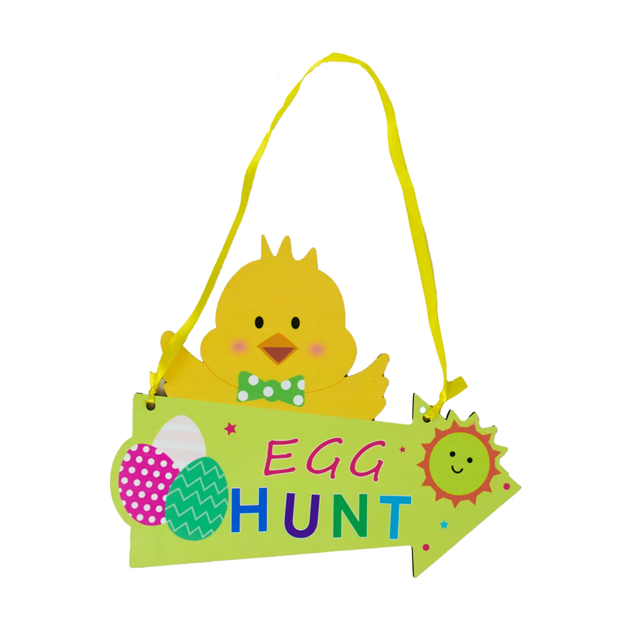 Easter Wooden Egg Hunt Sign