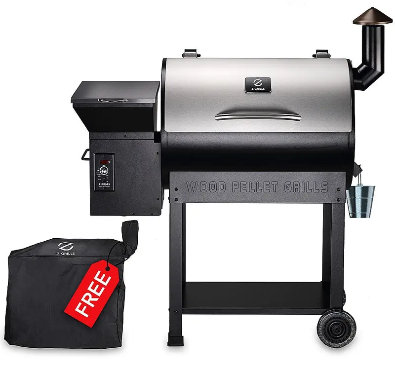 Z Grills – grill i wędzarnia na pellet drzewny o powierzchni 694 stóp kwadratowych – stal nierdzewna