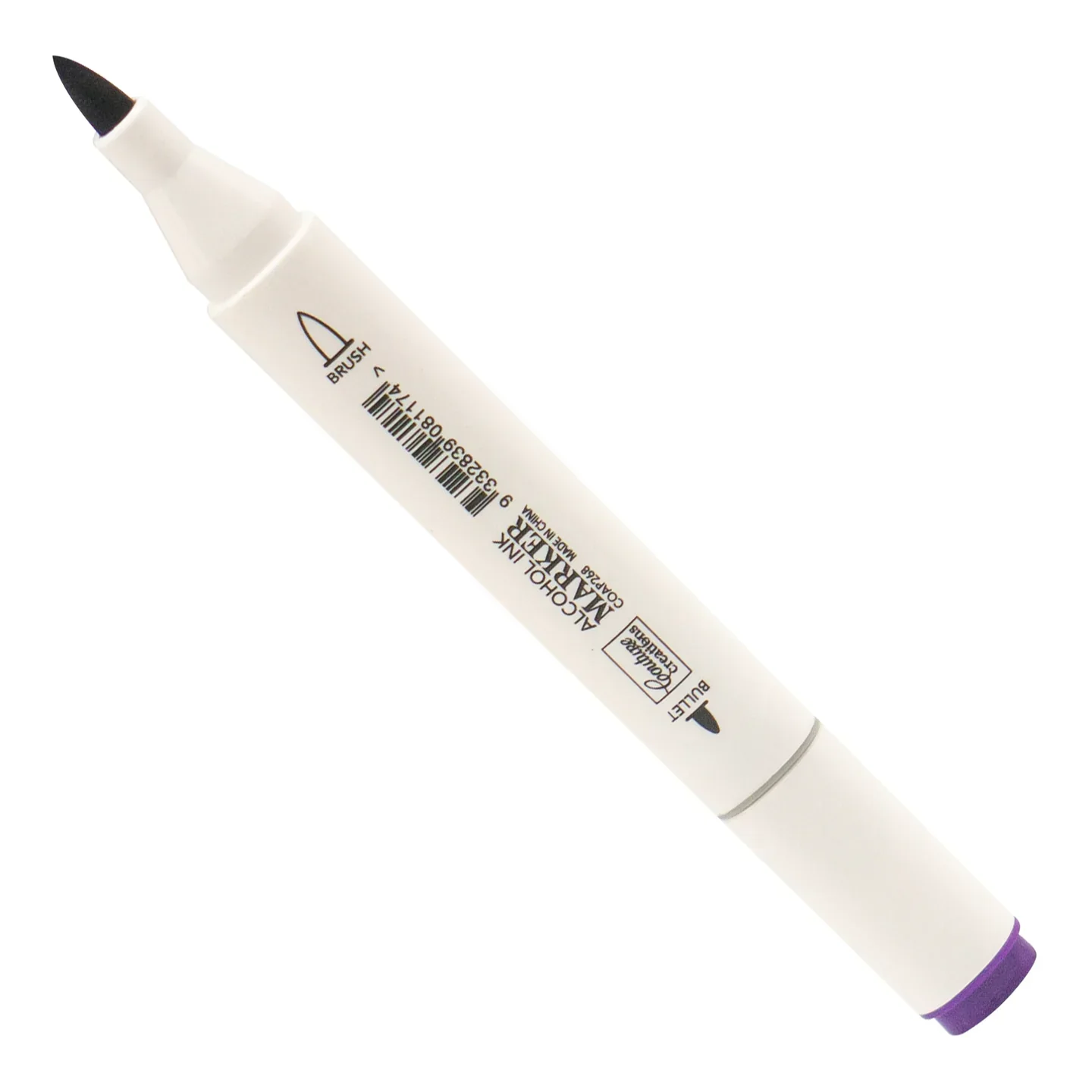 Twin Tip Alcohol Ink Marker, Purple