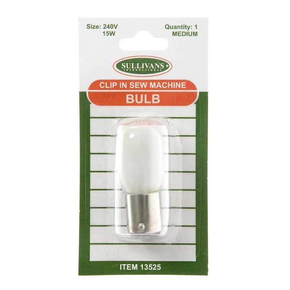 Sullivans Clip In Sewing Machine Bulb- Medium
