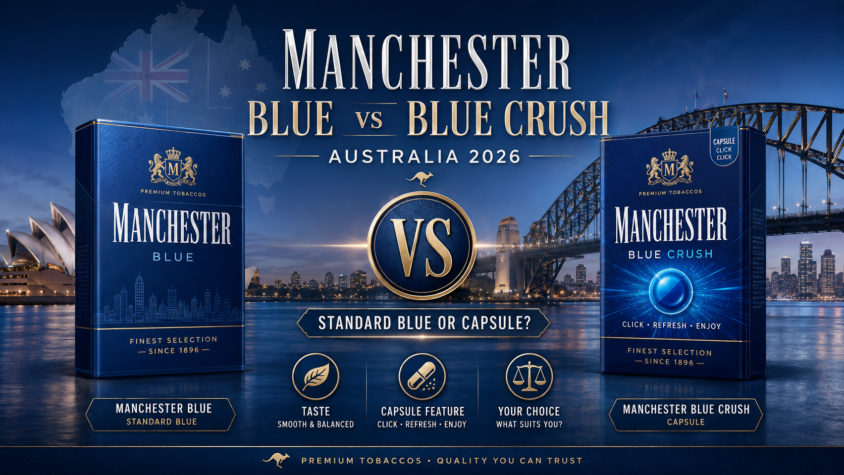 Manchester Blue vs Blue Crush Australia: Standard Blue or Capsule?