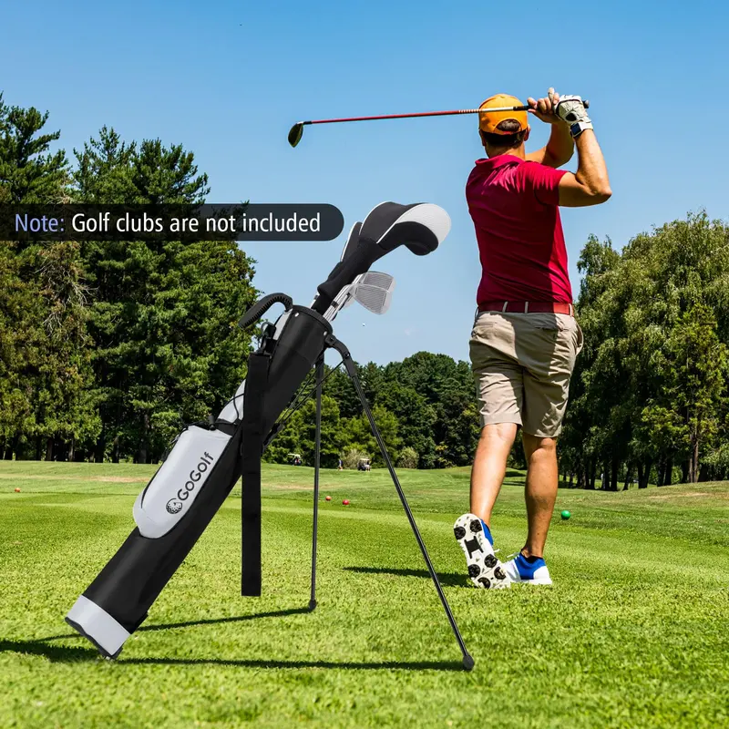 Lekka torba golfowa ze stojakiem, zaprojektowana specjalnie do gry pitch-and-putt.
