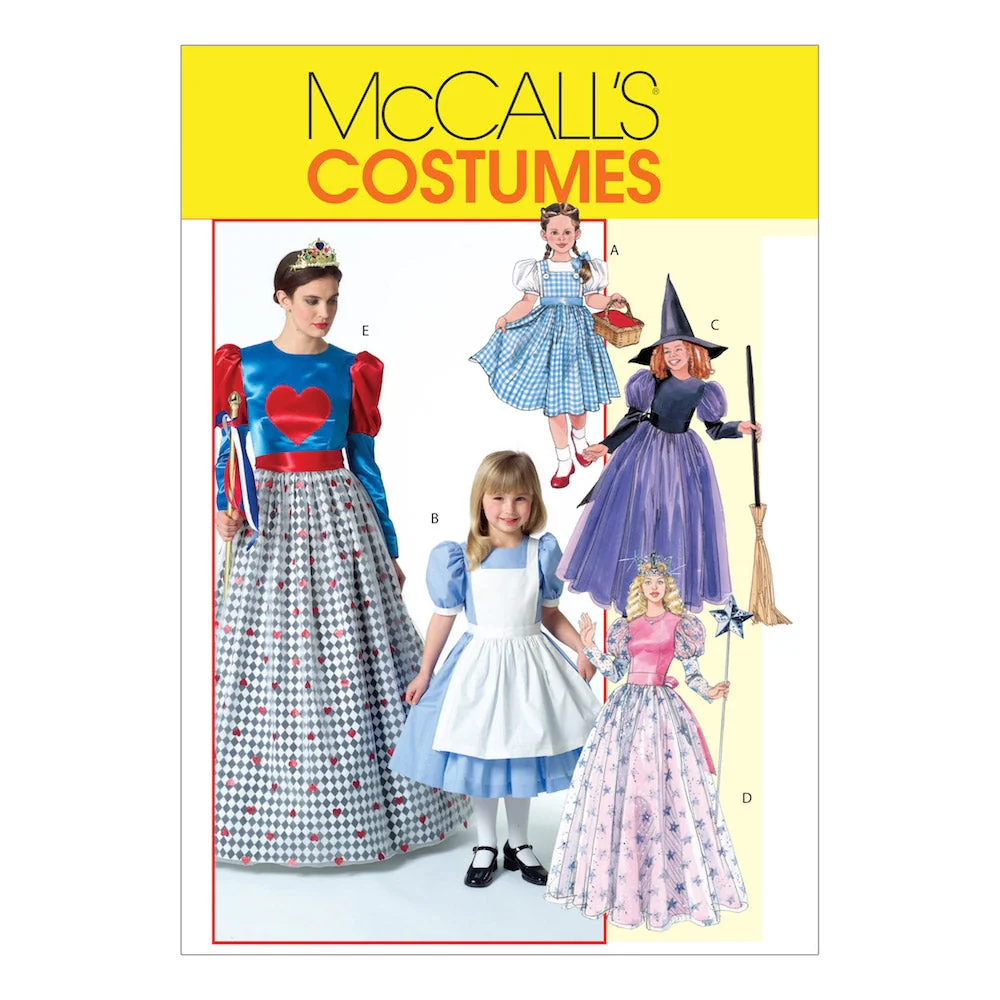 McCall's Pattern M4948 Misses'/Children's/Girls' Costumes