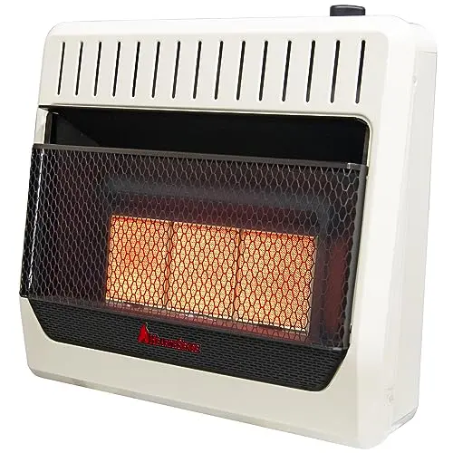 Podwójny bezodpływowy ogrzewacz podczerwieni HearthSense IR26T-BB z termostatem