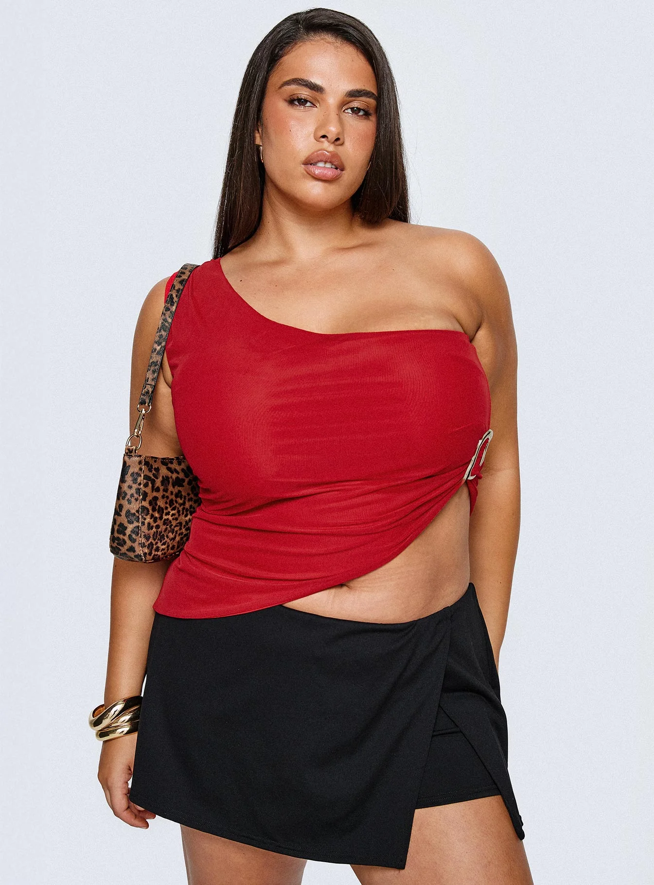 For The Thrill Skort Black Curve