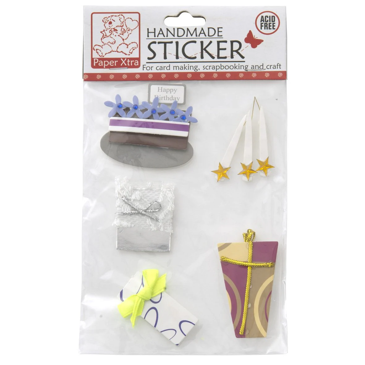 Sullivans Handmade Stickers, Bday Candles