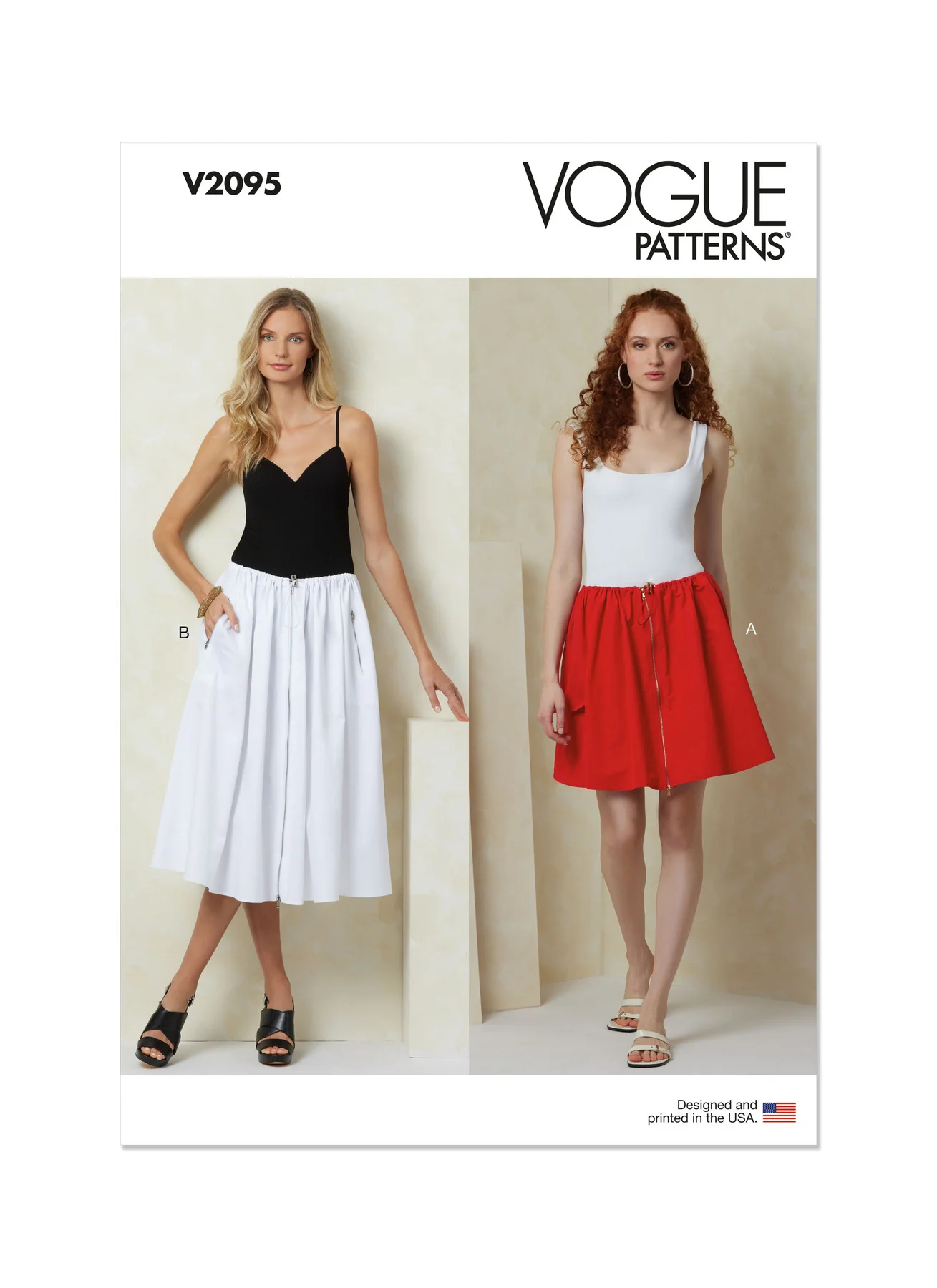 Vogue Pattern V2095 Misses