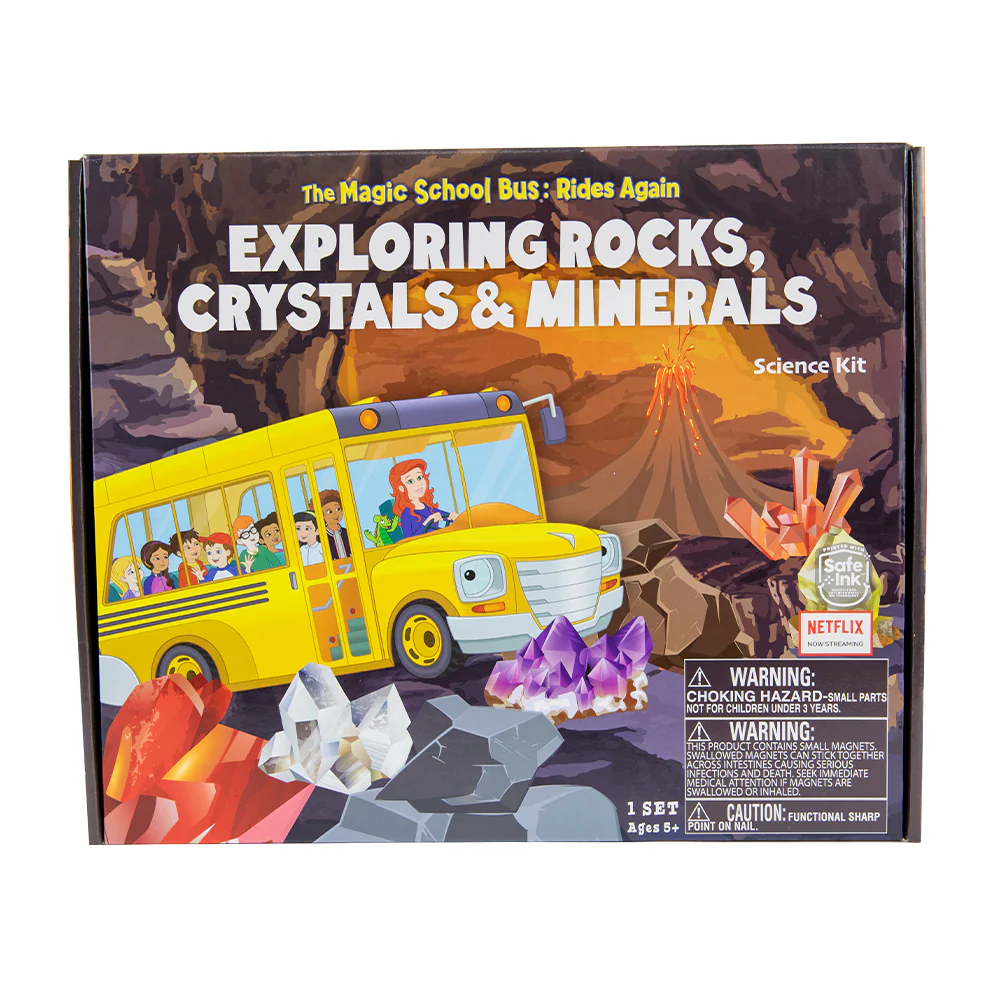 The Magic School Bus, Exploring Rocks, Crystals & Minerals