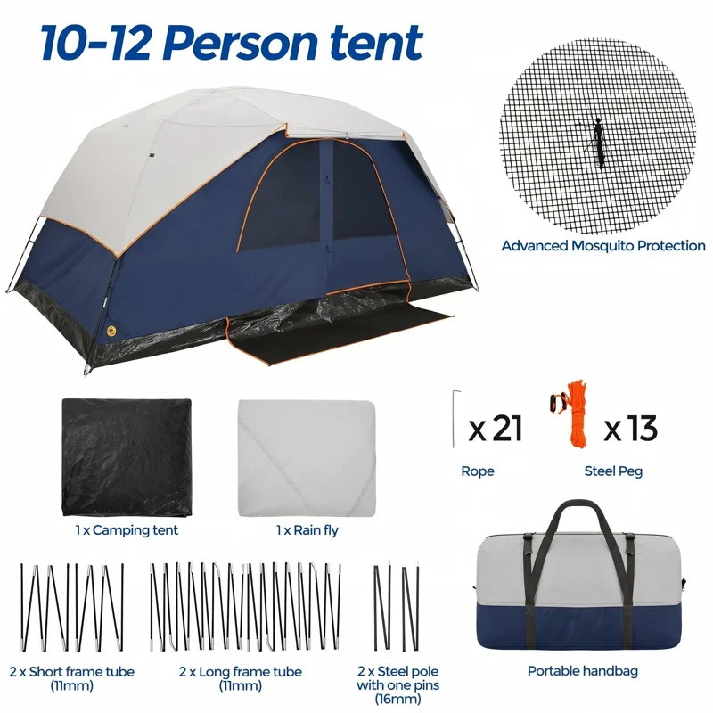 Tent interior