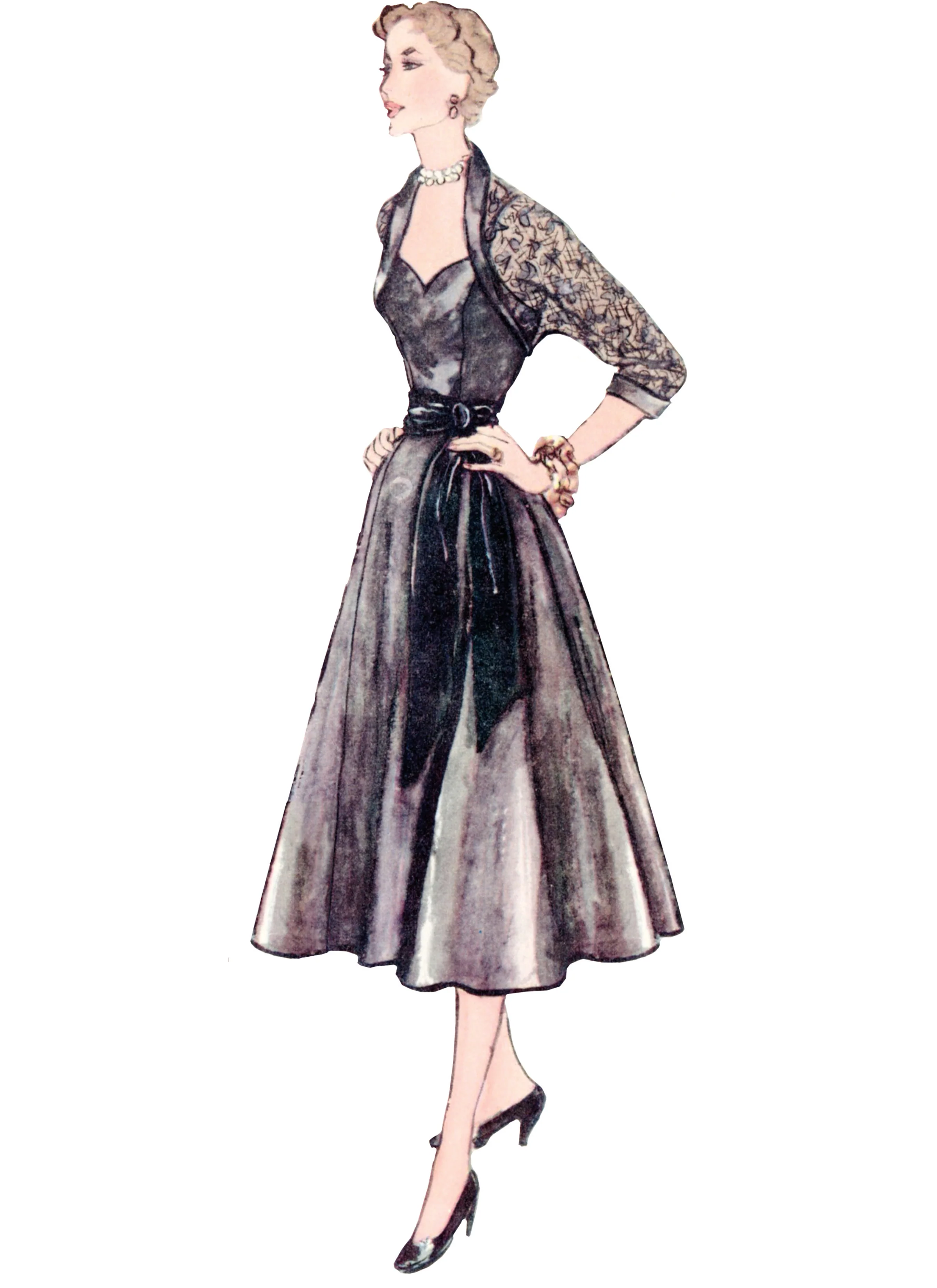 Simplicity Pattern S3082 Misses' Afternoon and Evening Dress