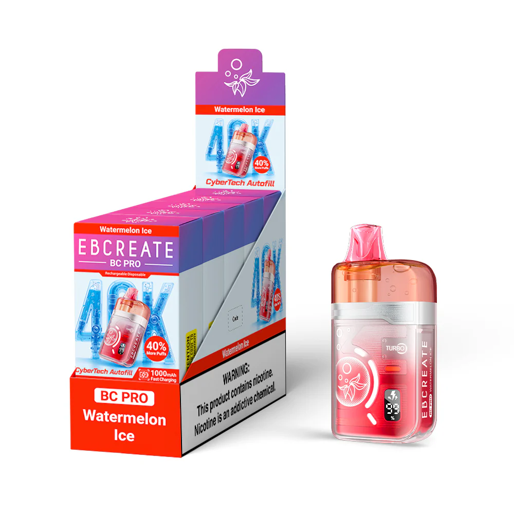 EBCREATE BC PRO oplaadbare wegwerpvape (alle smaken)