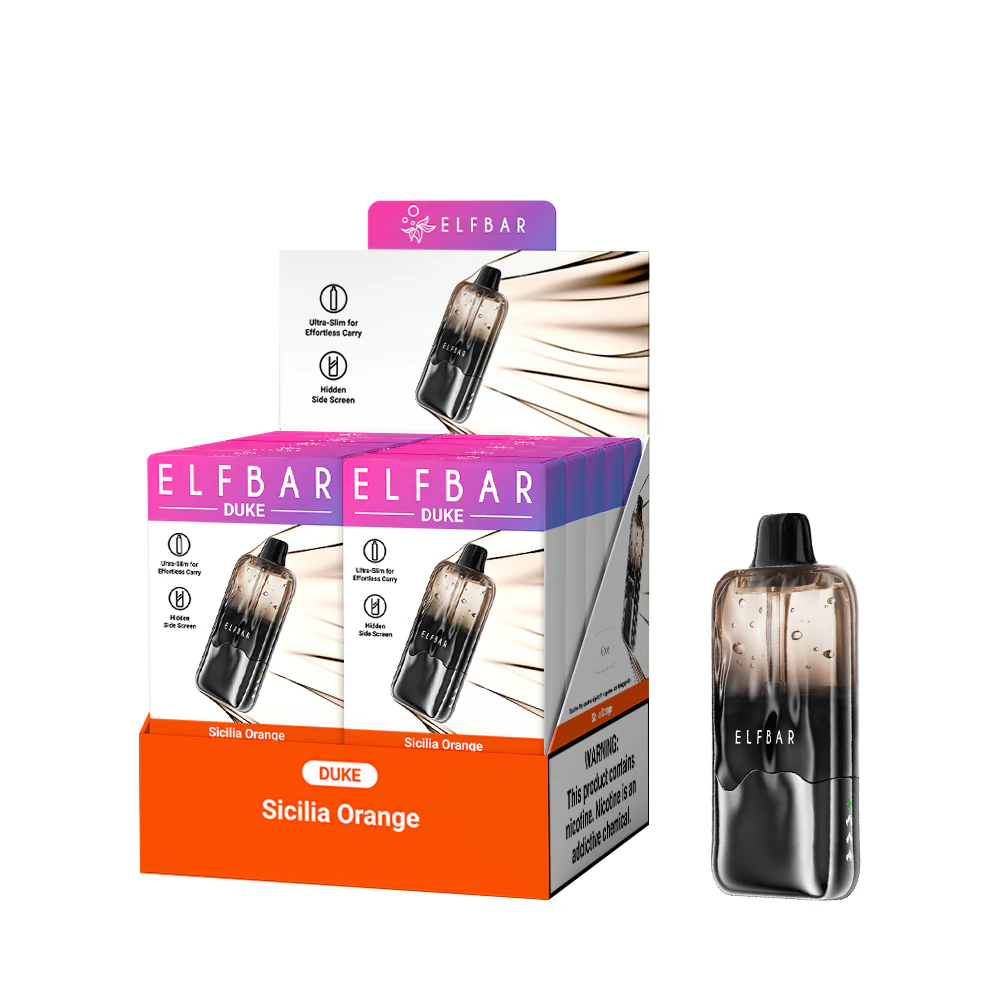 ELFBAR DUKE oplaadbare wegwerpvape (alle smaken)