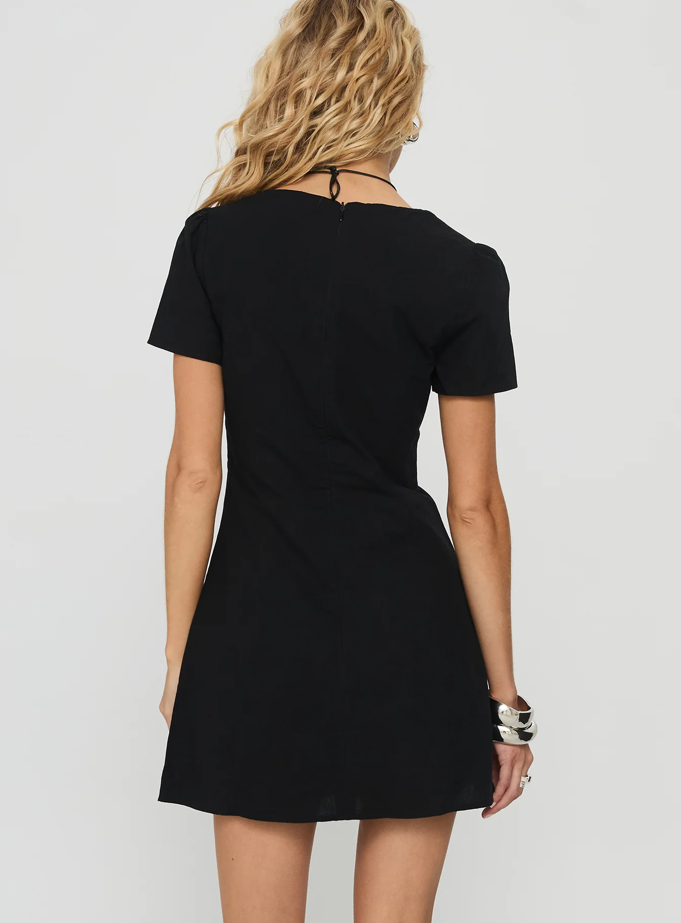 Loveliness Playsuit Black Petite