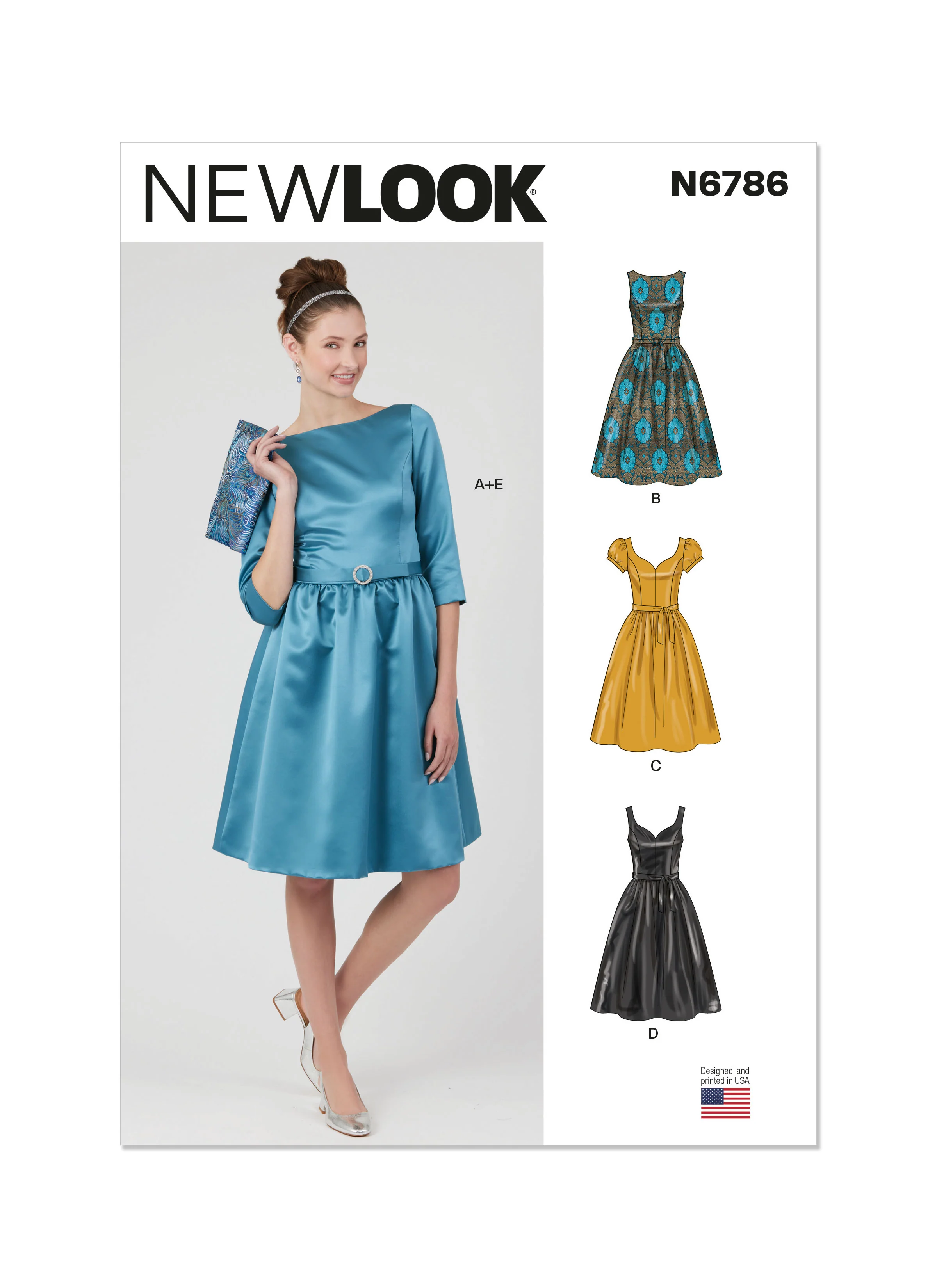 Newlook Pattern 6786 Miss Special Occasion