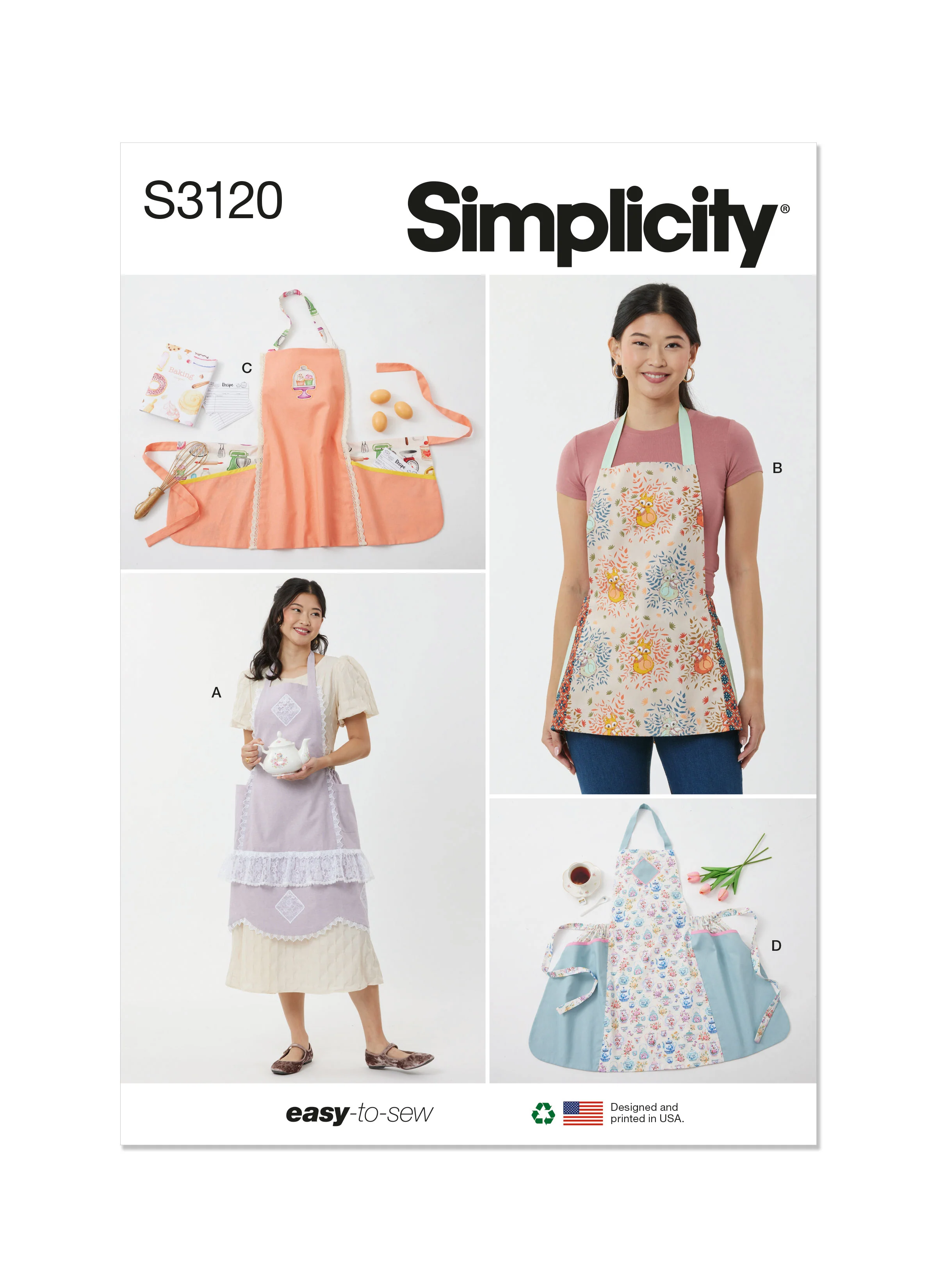 Simplicity Pattern S3120 Apron
