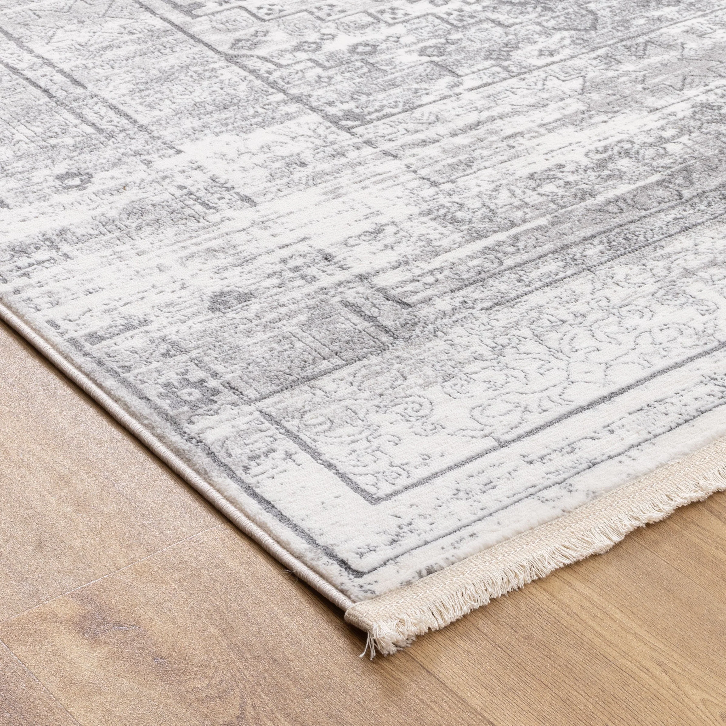 Bohemian Paradise Traditional Grey Rug