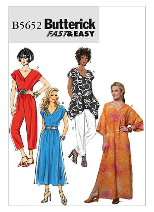 Butterick Pattern B5652 Jumpsuit and Pants