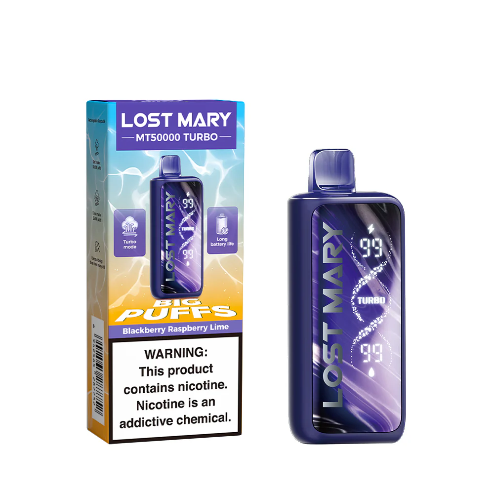 LOST MARY MT50K Turbo oplaadbare wegwerpvape (alle smaken)