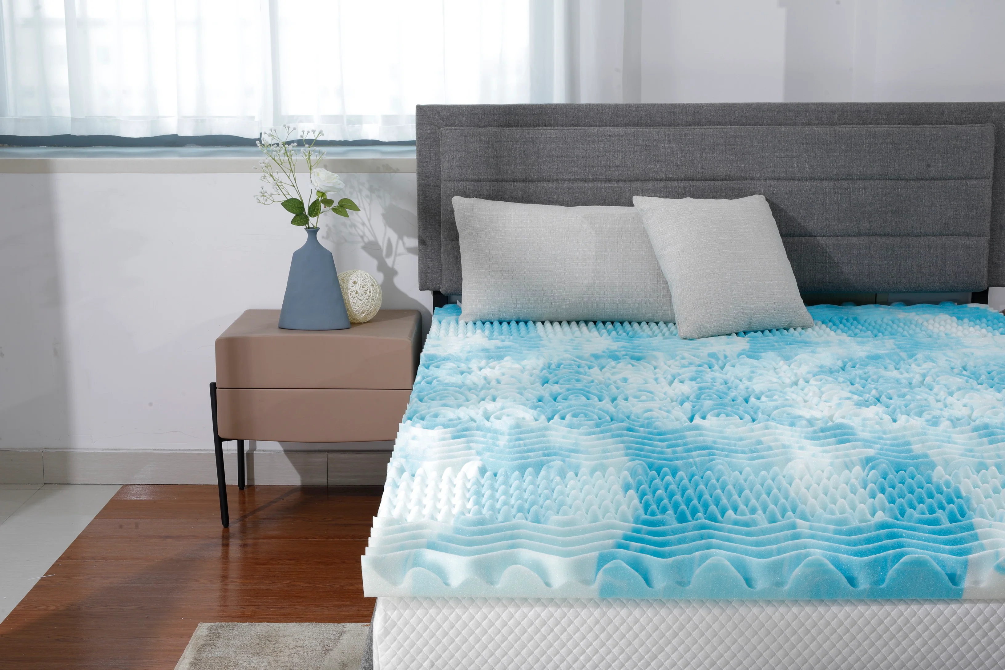 Novus 7-Zone Memory Foam Mattress Topper