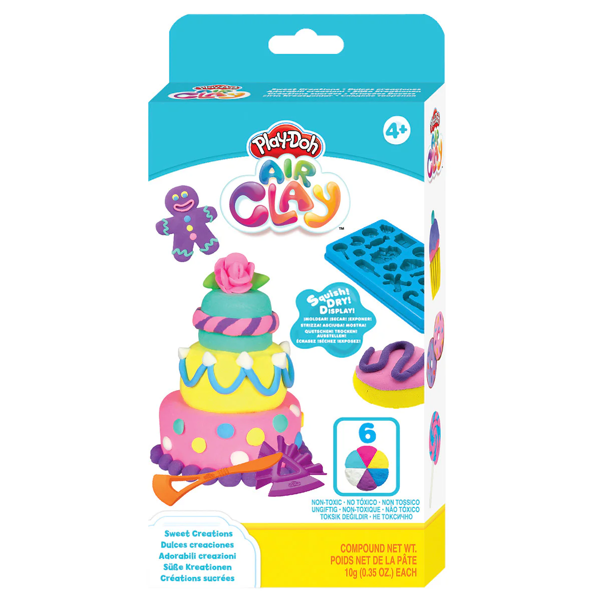 Play Doh Air Clay, Sweets