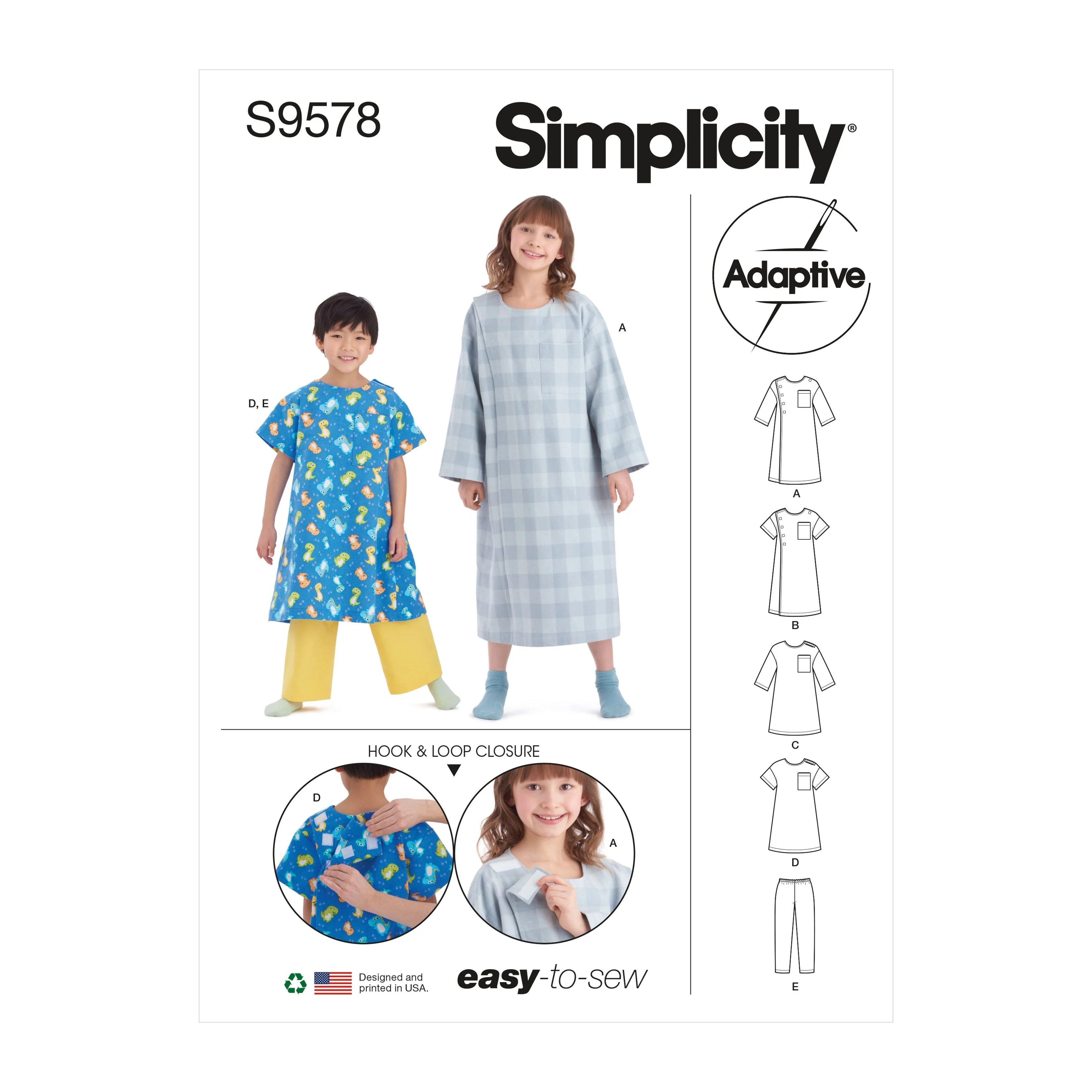 Simplicity Pattern SS9578 Children