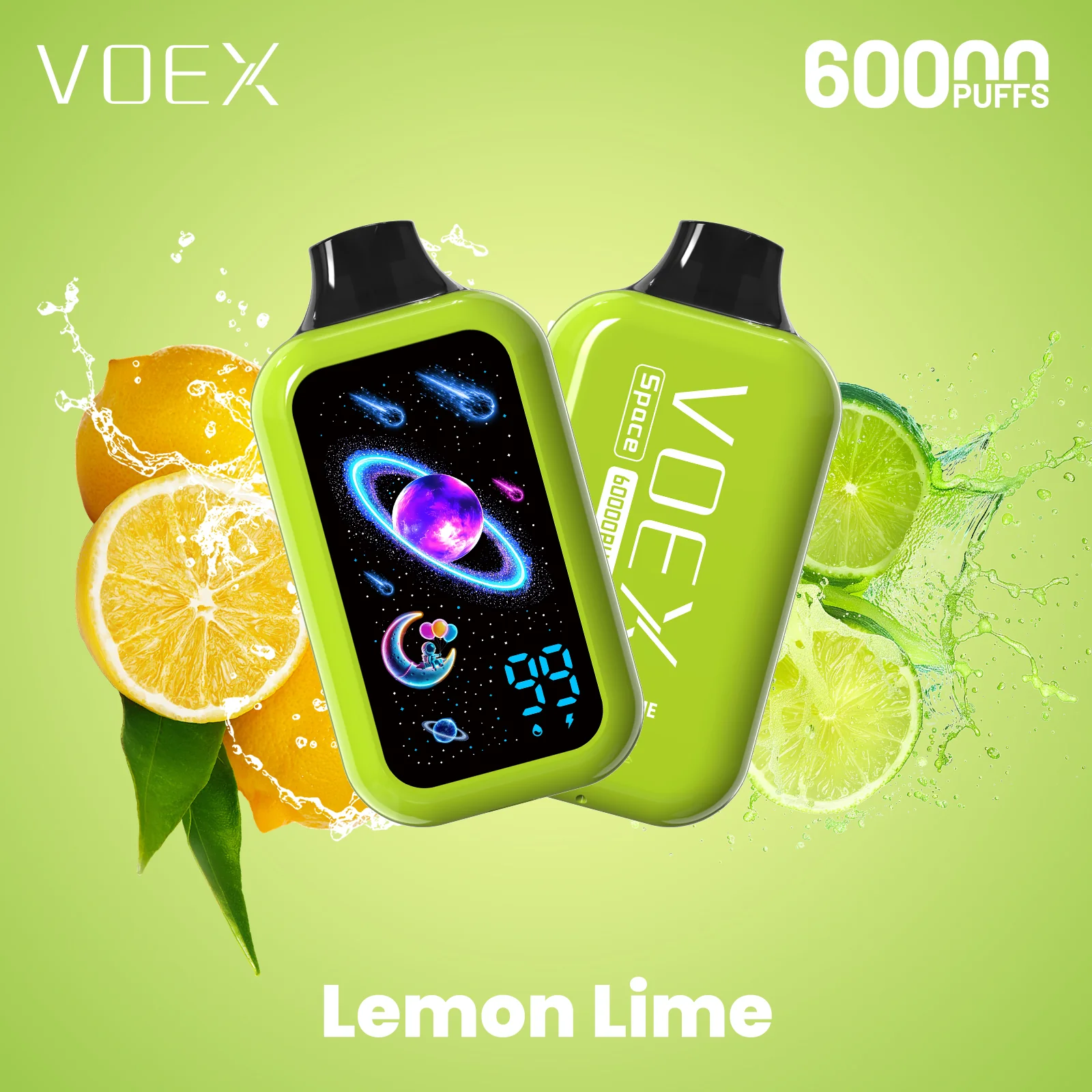 VOEX Wise/Space 60K wegwerpvape (alle smaken)