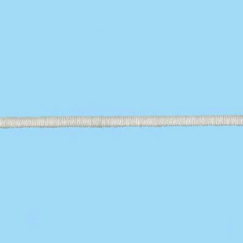 Sullivans Hat Elastic, White- 1mm