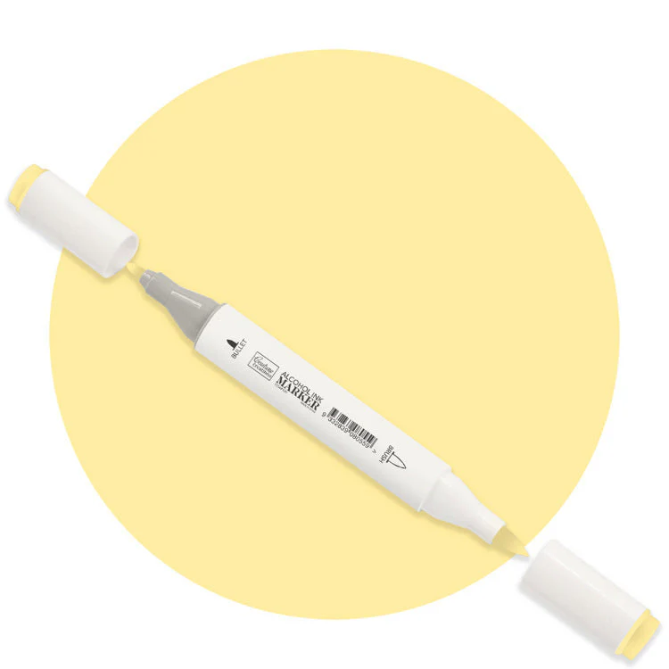 Twin Tip Alcohol Ink Marker, Canaria Yellow