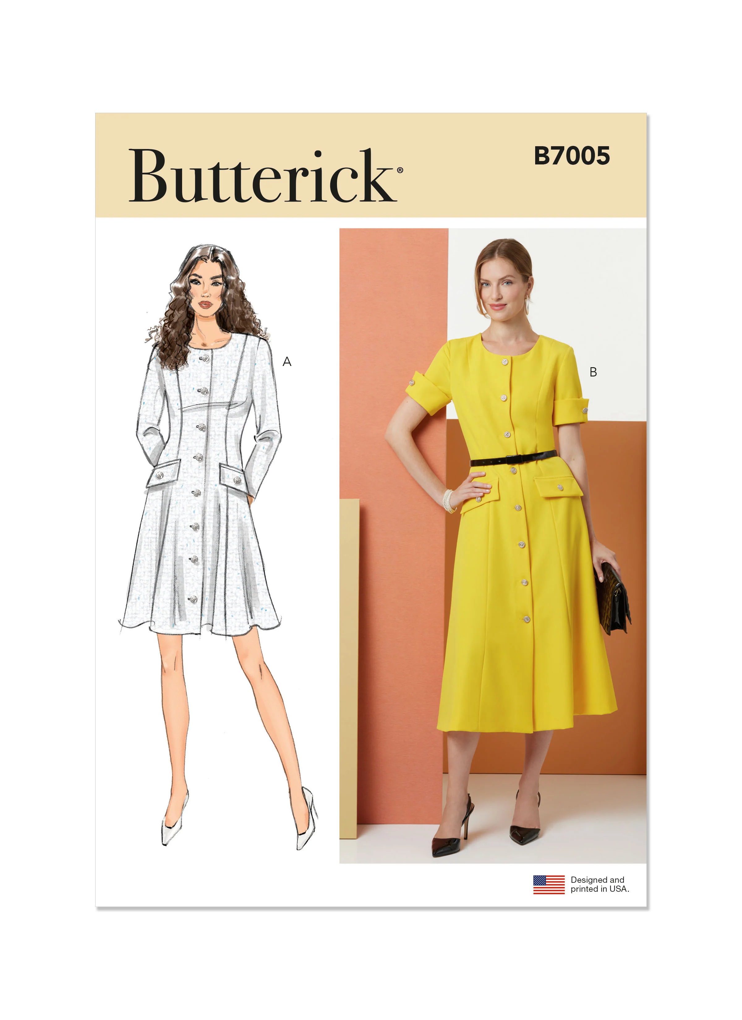 Butterick Pattern B7005 Misses