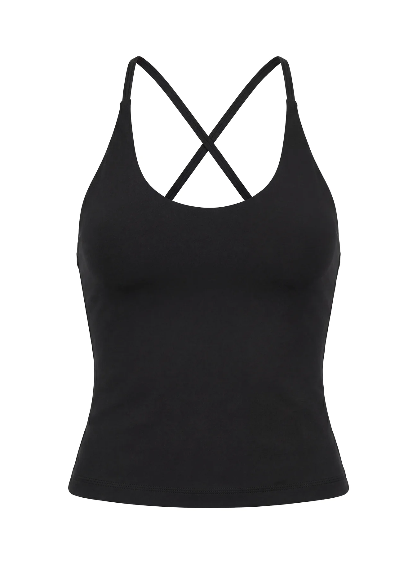 Pace Active Cross Back Tank Top Black