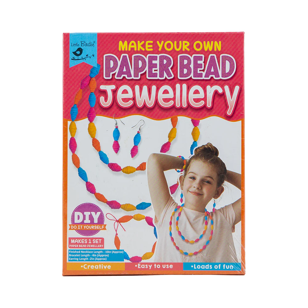DIY Make Your Own Paper Bead Jewellery