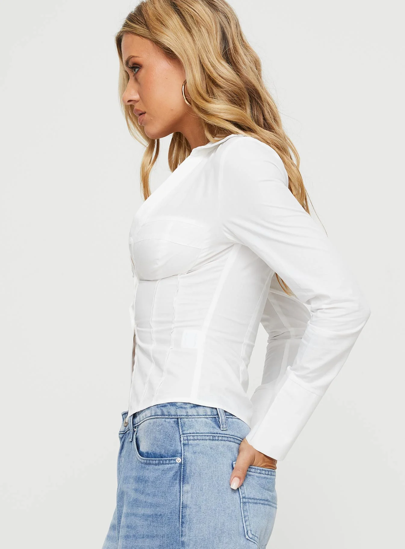 Zifa Shirt White