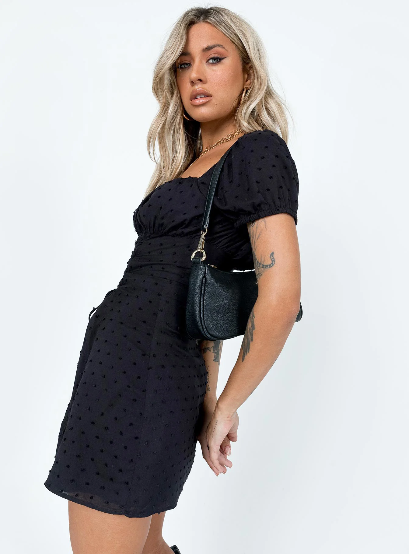 Fauci Mini Dress Black