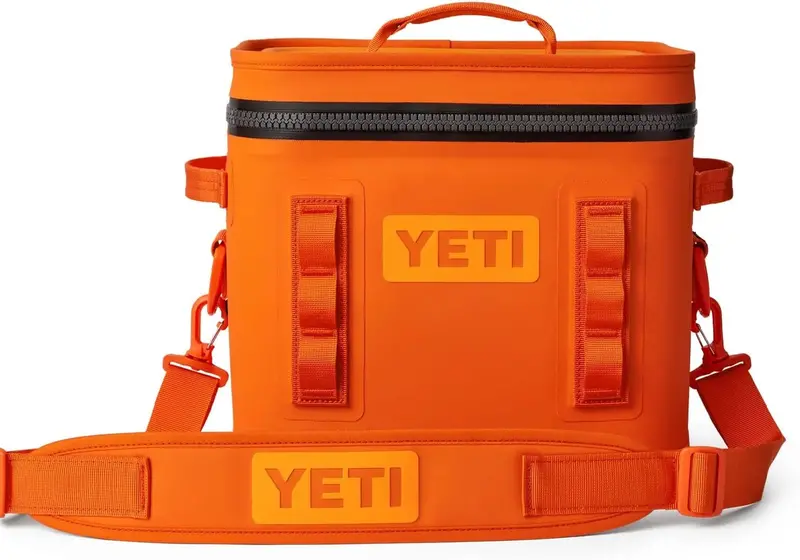 Torba termiczna YETI Hopper Flip 12 Soft Cooler – antracytowa, pojemność 6,8 kg, izolacja PermaFrost, wodoodporny zamek błyskawiczny, solidna konstrukcja