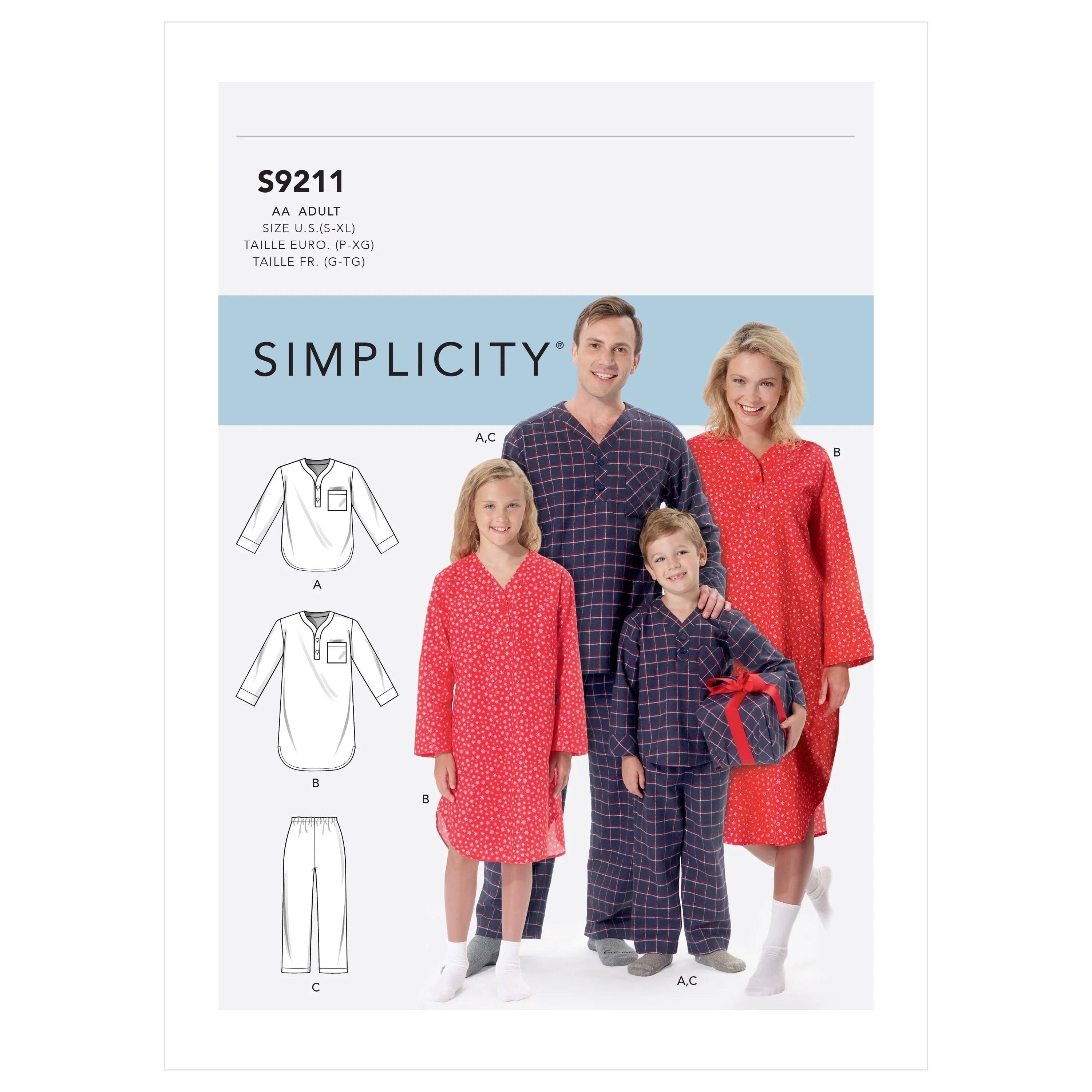 Simplicity Pattern 9211 Misses