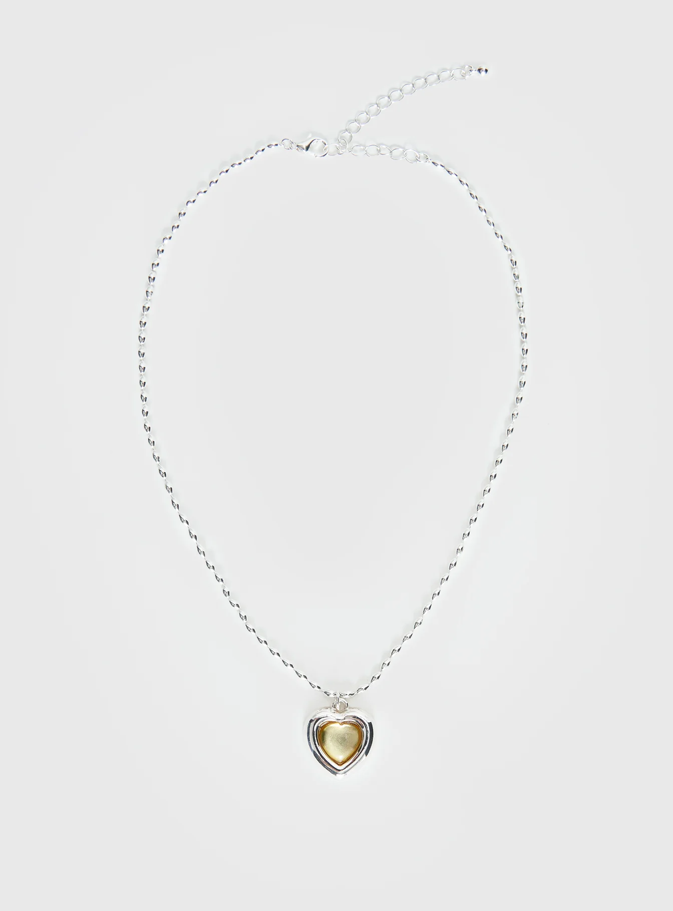 Wishes Granted Dainty Pendant Necklace Silver / Yellow