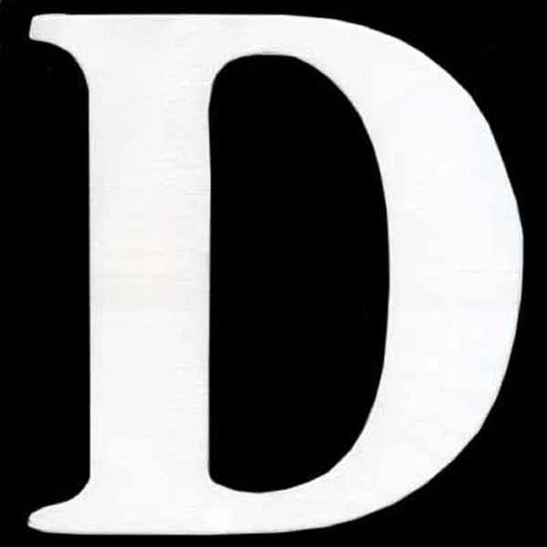Sullivans Plywood Letter, D- 120mm x 5mm
