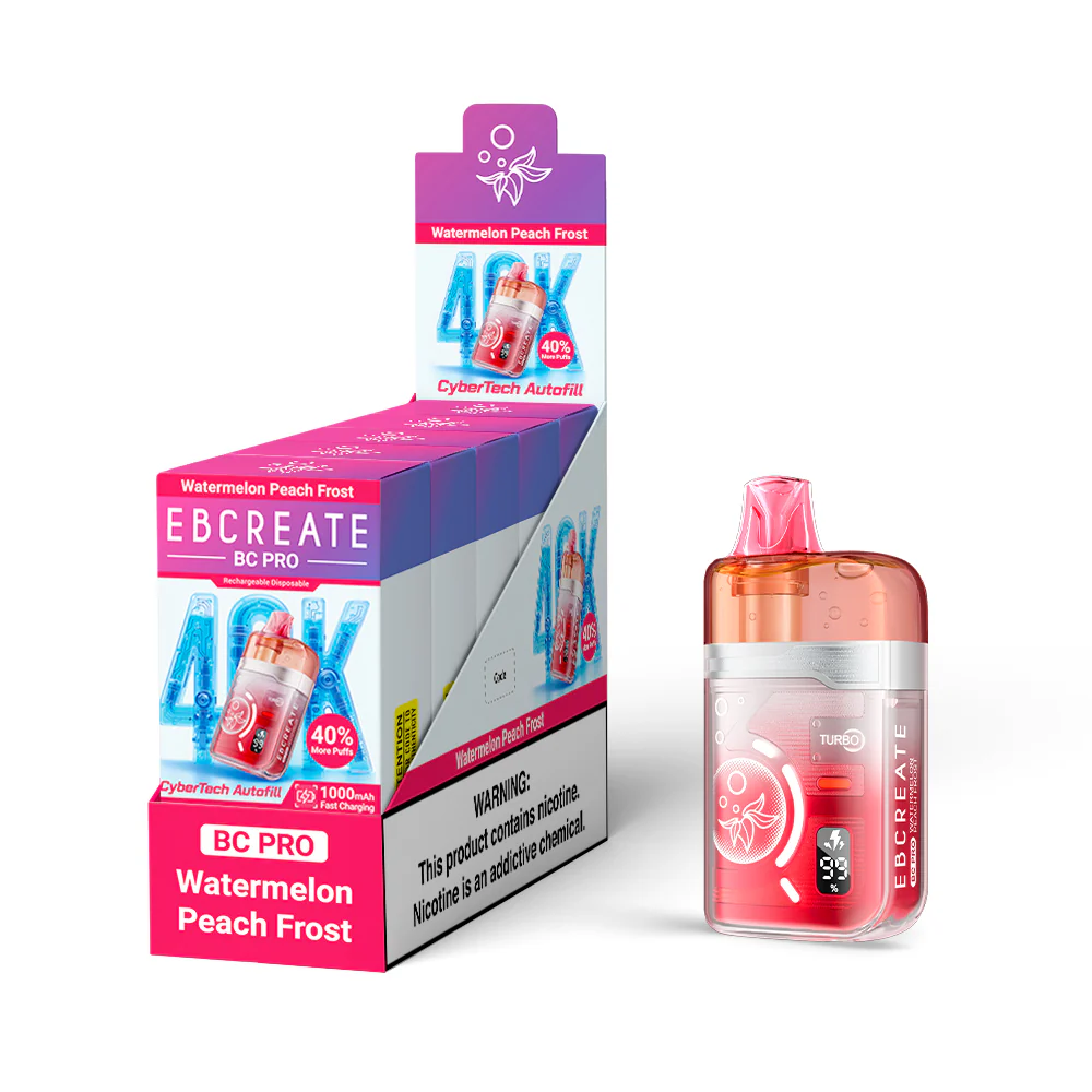EBCREATE BC PRO oplaadbare wegwerpvape (alle smaken)