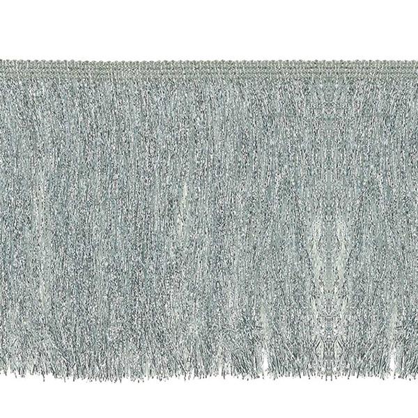 Sullivans Fringe Lurex, Silver- 150 mm