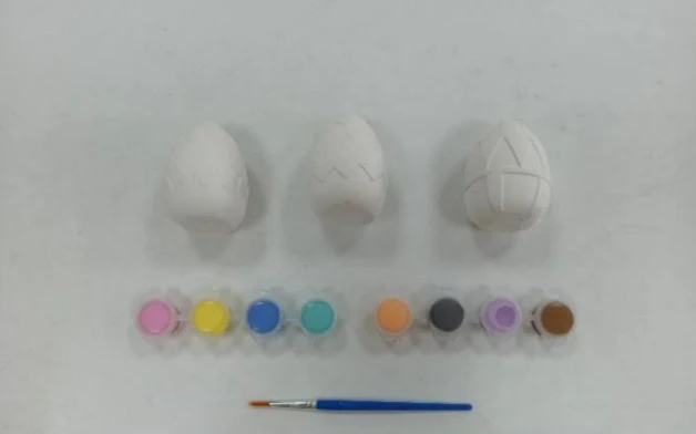 Ceramic Easter Eggs DIY Set